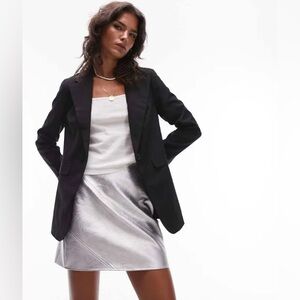 NWT Topshop single button blazer